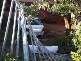 The vehicle stopped inches from the front porch of the Station Ridge Road house.
