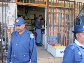 Second-hand dealers were also visited by the police to make sure the appropriate licenses were up to date.