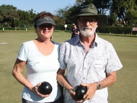 Judy Ussher and Malcolm Parry.