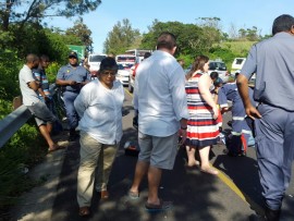 The driver involved in the incident has been charged with drunk driving.