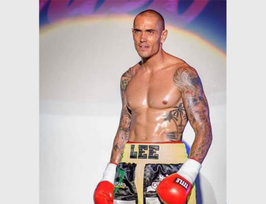 Lee Dyer as he approaches the ring. PHOTO: N Squared 