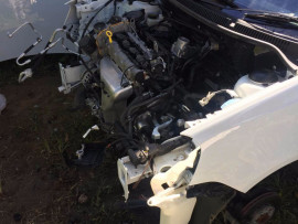 Part of the engine was removed by the thieves. PHOTOS: Marshall Security