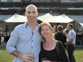 Greig Woodman and Jean Austin.