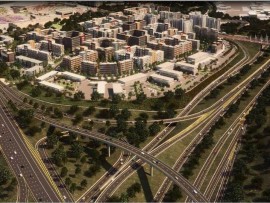 An artist impression of the new bridge over the N2. PHOTO: Skyscraper City.
