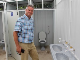 Pete Graham, ward 110 councillor, said he was pleased with the new chambers which he helped facilitate.