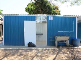 The new chambers have both a men's and women's block.