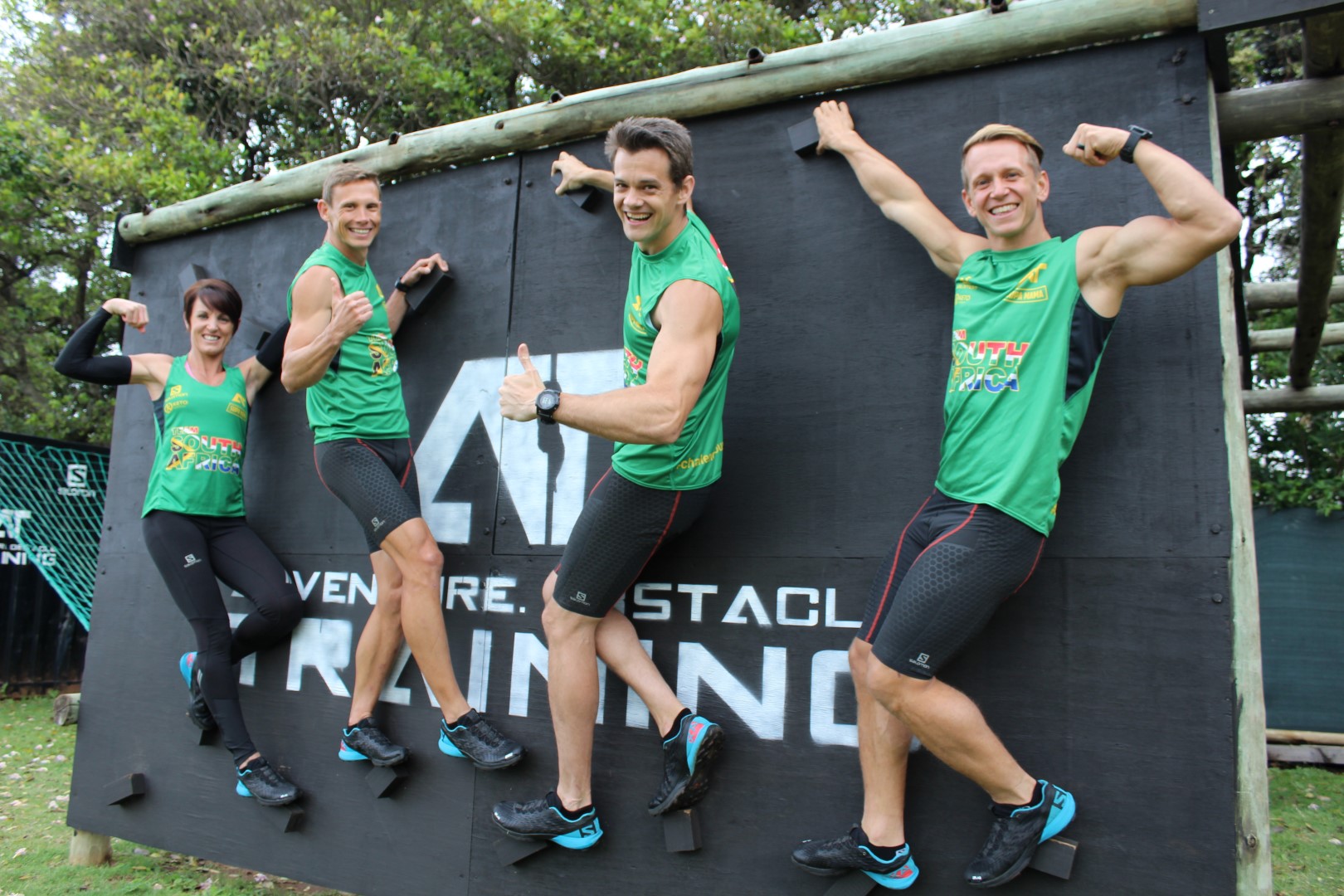 James Meredith, Tom Basson, Trish Eksteen and Claude Eksteen, were four of more than 3 500 competitors at the Obstacle Course Racing World Championships in Toronto, Canada. The quartet were the only KwaZulu-Natal athletes representing the South African team.