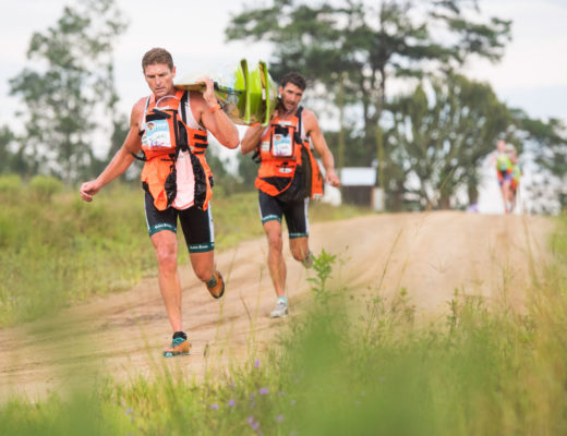 The mercurial duo of Hank McGregor and Andy Birkett were a class apart as they won the FNB Dusi Canoe Marathon on Saturday. PHOTO: Anthony Grote (Gameplan Media)