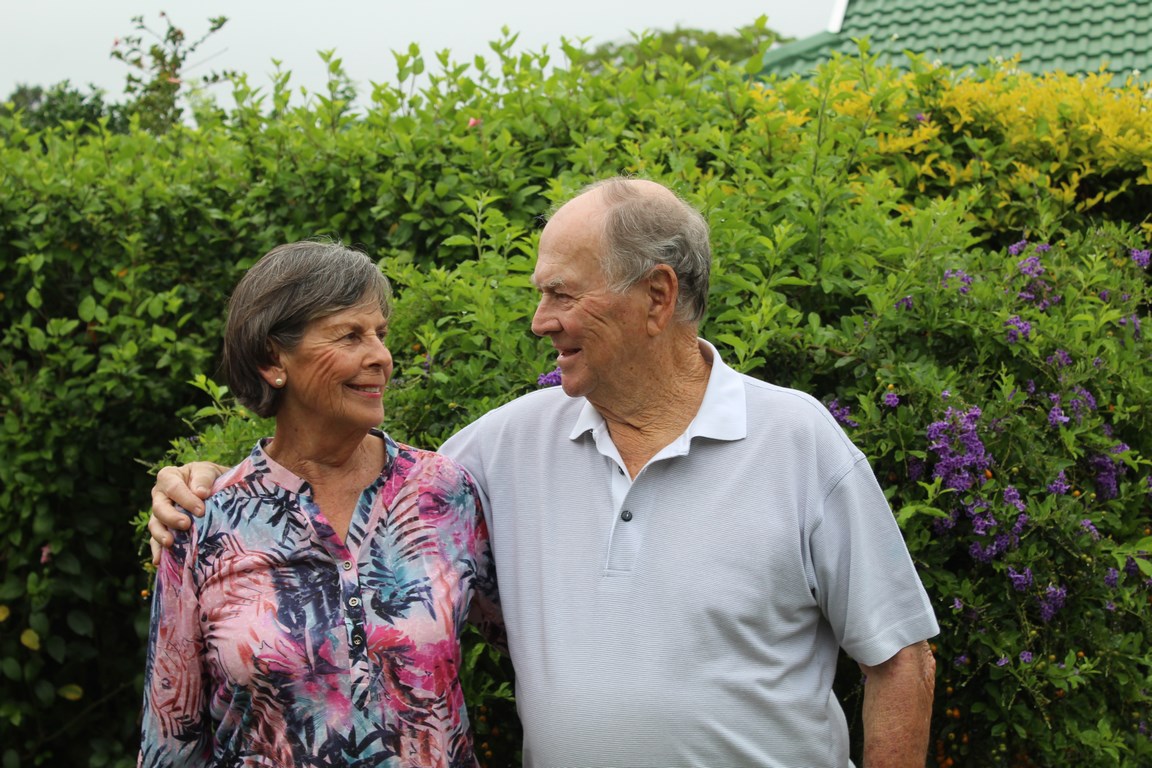 Barbara and Derek Brown said they can't imagine their lives without each other.