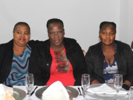 Ntombenhla Maluleka, Nellie Mkhize and Philile Msenti.