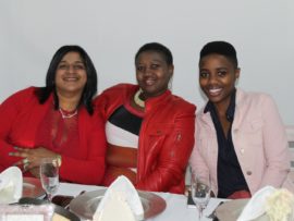 Navashnie Govender, Zanele Hlongwane and Thobeka Madikane.