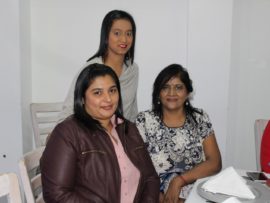 Terusha Moodley, Rozan Kruger and Seemla Kunjbehari.