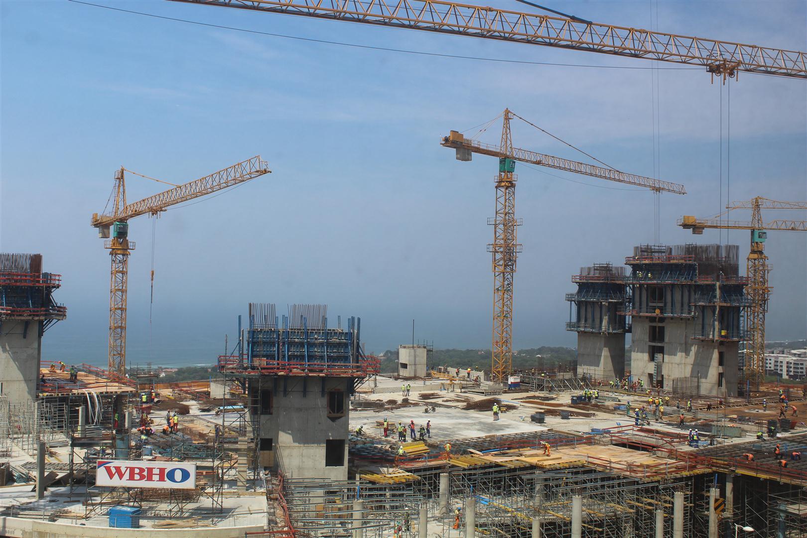 The development is almost 40 per cent complete and has created over 600 jobs in the last few months, with the expectation to create around 400 more jobs in the near future.