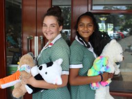 Kayleigh Clarke and Kiara Parmanand.