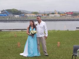 Tracy-Lee Sydney and Terence Galloway