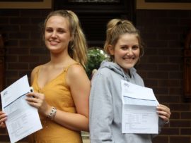 Cassidy Ferguson and Megan Skuy.