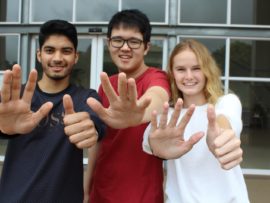 Reddam House Umhlanga student, Yusuf Essop obtained an impressive 99% for Mathematics. he was joined by Yizhuo Li (five distinctions) and Taylor Campbell (six distinctions).