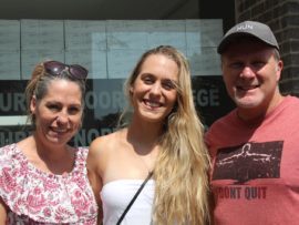 Durban North College learner, Sarah Evered-Hall obtained one distinction. She is congratulated by her parents, Mark and Deanne.