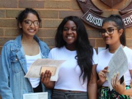 Caitlin Christopher, Nelisa Gumede and Tasya Naidoo .