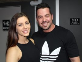 Simone Harmsworth and Troy Chiocchetti.