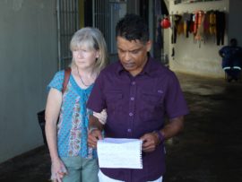 Noeleen and Bob Moodliar thanked rescue personnel for their efforts in trying to save Sinead.