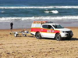 Umhlanga Lifeguards, Metro Police Search and Rescue, NSRI Station 41 as well as the SAPS and SAPS Search and Rescue Unit were called to the scene off Bronze Beach in a joint effort to locate and recover the body.