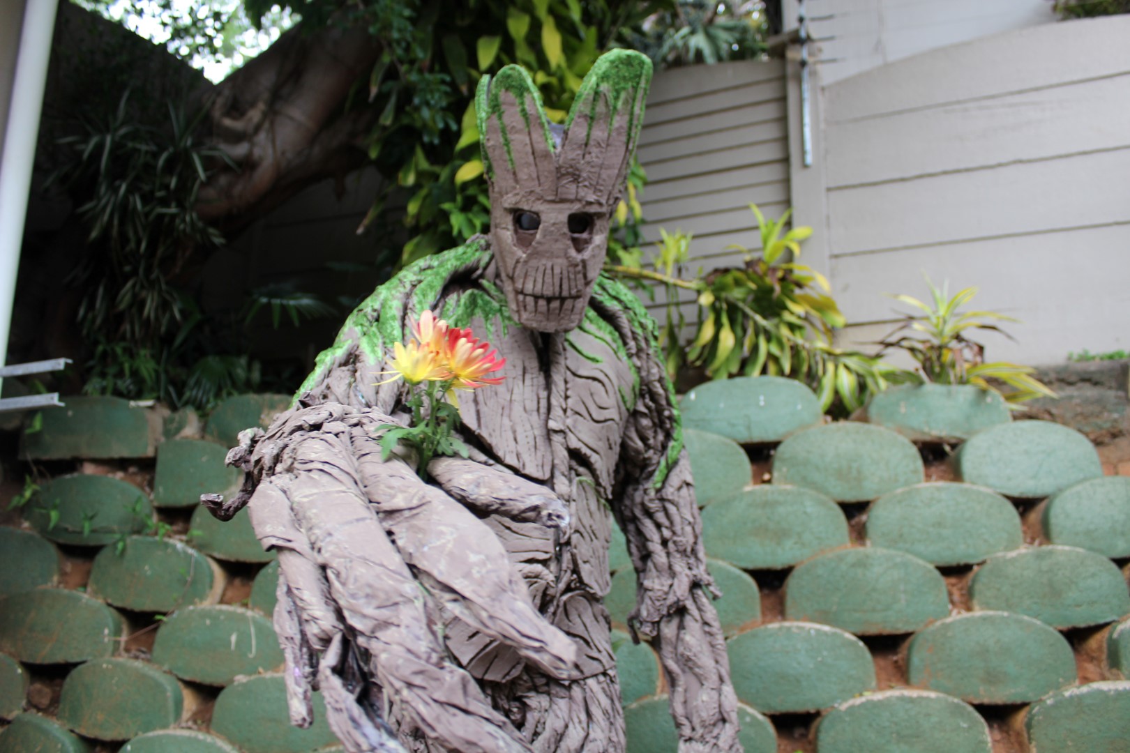 An example of Walter's most famous creation, Groot, which won critical acclaim at last year's Comic Con Africa. 