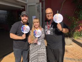 Dylan Gouws, Kerry Smith and Garth Gaillard.