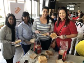 Priscilla Chitray, Anisha Soobramoney, Alisha Naicker and Sarah-Lee Bhagalu.