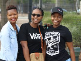 Sammy Nxumalo, Londeka Nxumalo and Yaliwe Gcuma.