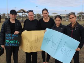 Hannah Johansson, Merran Johansson, Jennifer Gladwin, Megan da Silva and Sophie Gallagher.
