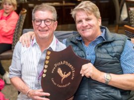 Walter Luyt and Darryl Steyn, took home the Pink Phoenix Winners Shield as the winning team on the day.