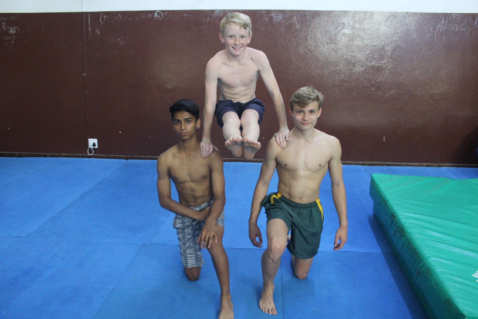 Durban North Gymnastics Club members, Damien Pillay, Tristan Bell and Andrew Flynn produced some impressive results at this year's National Gymnastics Championships.