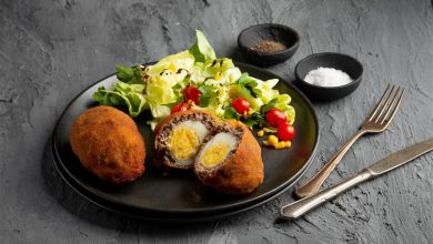 WFD, 18 November, Scotch eggs and salad (Medium)