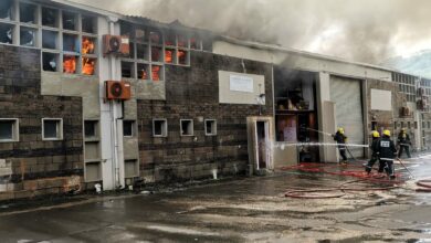 Marshall Security fire 2