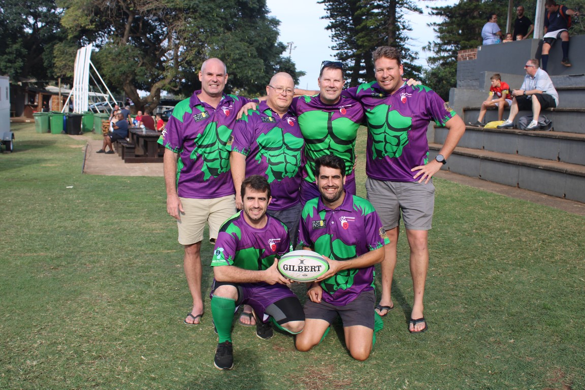 Crusaders 4th Rugby Team tackle kit change with kit donations