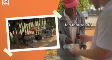 From R4 to R10 000 – Street vendor’s life changes in minutes