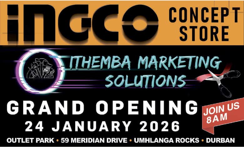 Ithemba Marketing Solutions INGCO Concept Store – Grand Opening Special!