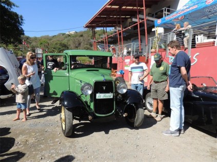 Delvin Allan's beautifully restored 1934 Ford truck attracts plenty of attention.