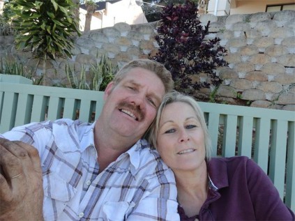 Dave and Valerie Bailey from Shelly Beach who have built Rachel's Place in Lesotho.