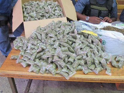  A substantial quantity of dagga was seized from a house in Albersville.