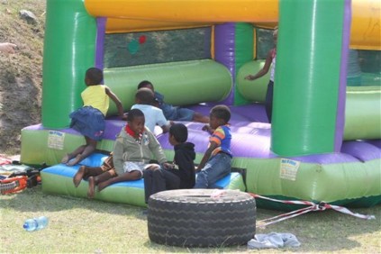 The sports day was a resounding success.