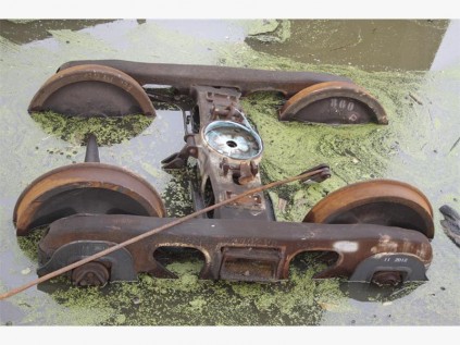 The wagons will be removed at a later date.