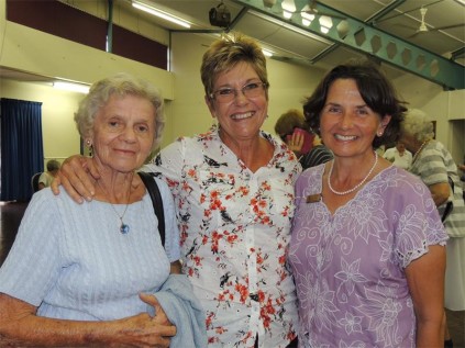 Tuesday Rostrum members (from left) Gisella Meyer, Heidi Neethling and Marion Cross at the recent lunch.