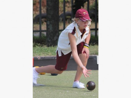 Cecile Krige of the Southern Free State under 25 team concentrates on her game.