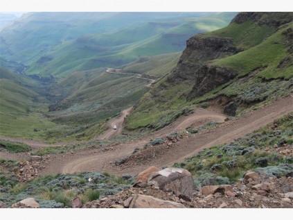 Sani Pass, a gateway into often-chilly Lesotho.