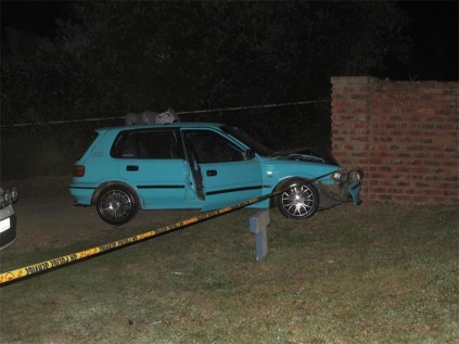 In his attempt to elude police, a drug dealer crashed into a wall in Oslo Beach.