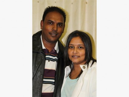 Kumaran and Liezelle Naicker of Marburg.