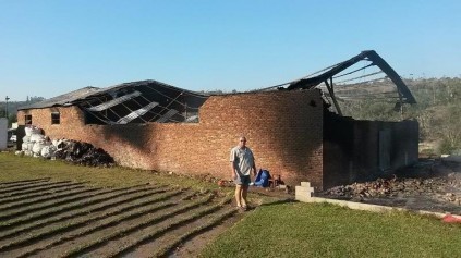 Mr Pienaar estimates the damage to be in the millions of rands.