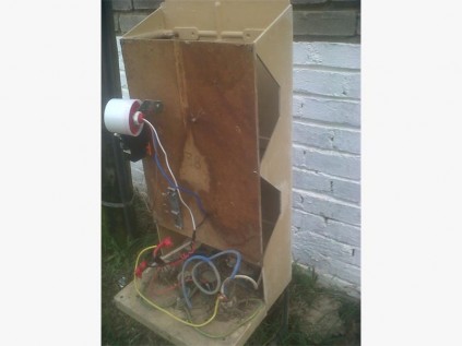 Exposed electricity wires are a danger to the community especially children.